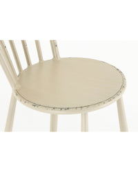 TABOURET DE BAR CLAIRE RETRO WHITE