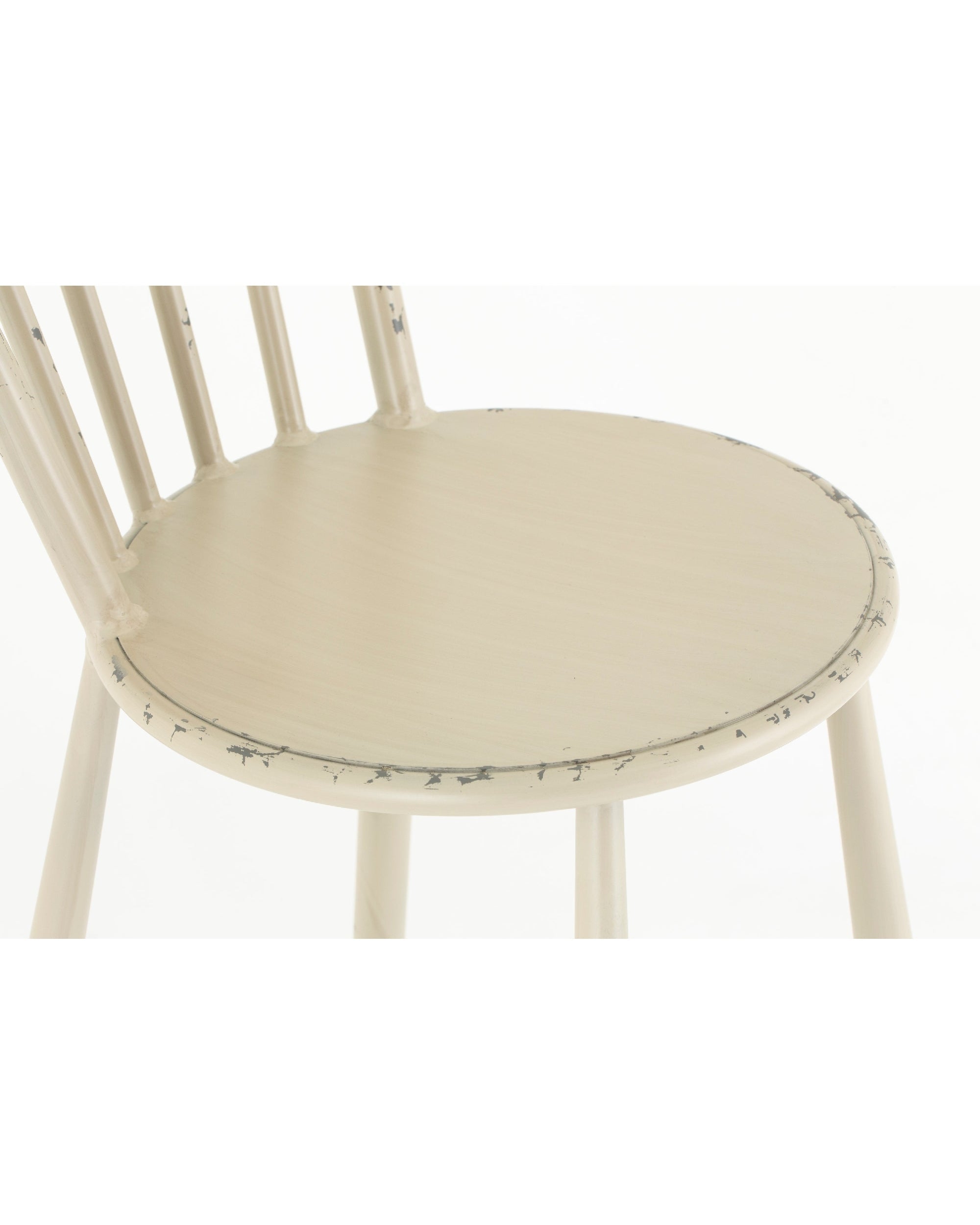 TABOURET DE BAR CLAIRE RETRO WHITE