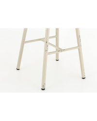 TABOURET DE BAR CLAIRE RETRO WHITE