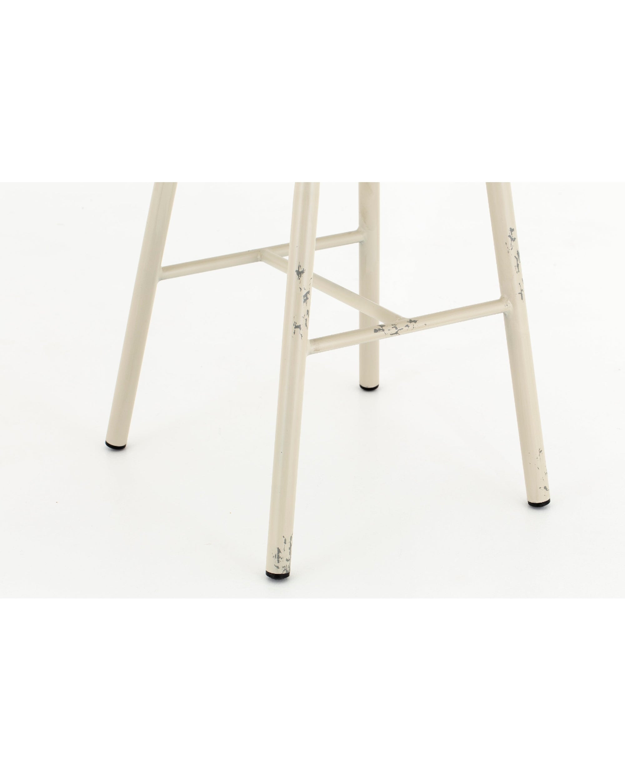 TABOURET DE BAR CLAIRE RETRO WHITE