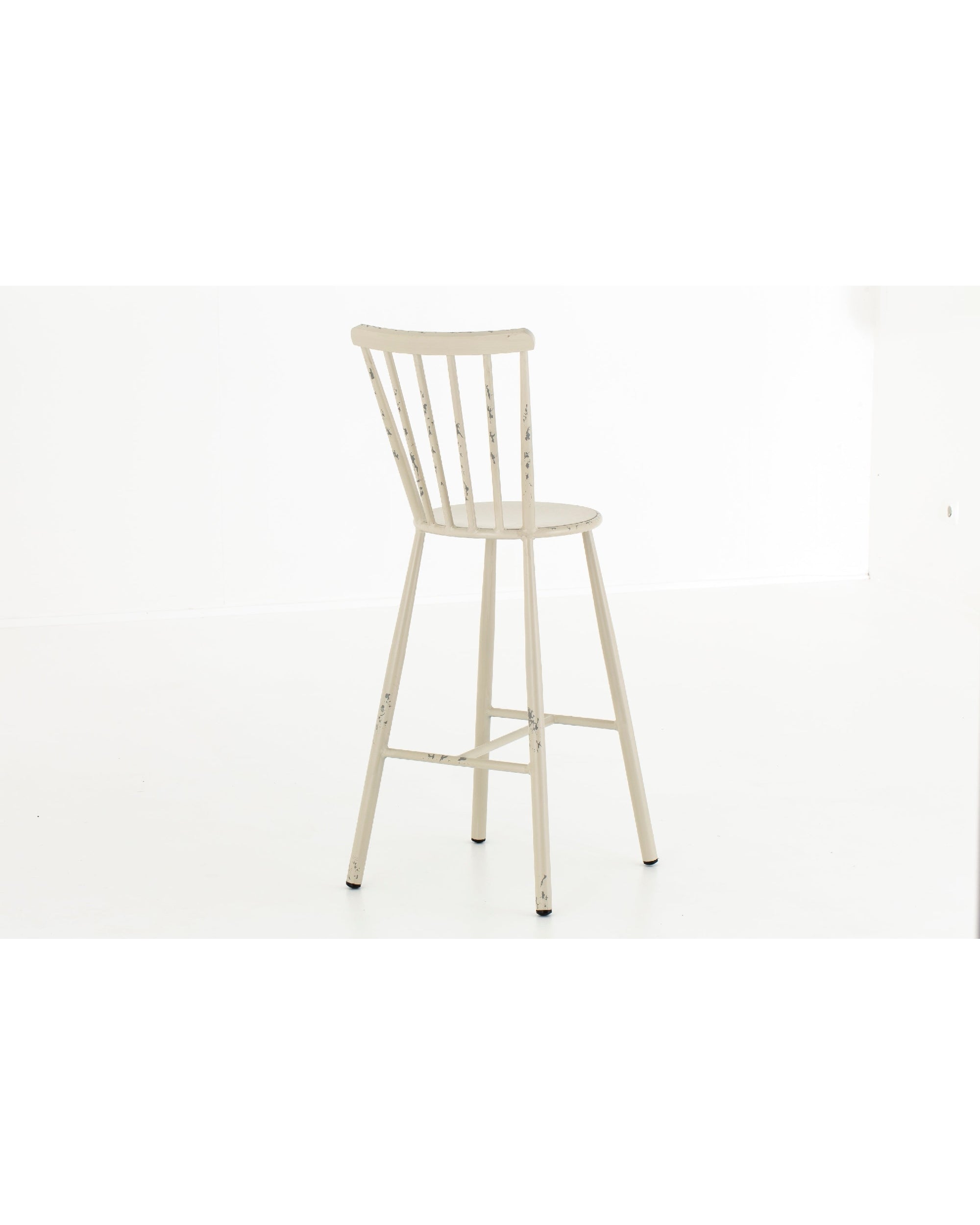TABOURET DE BAR CLAIRE RETRO WHITE