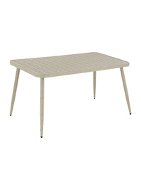 TABLE CLAIRE RETRO WHITE 150X75