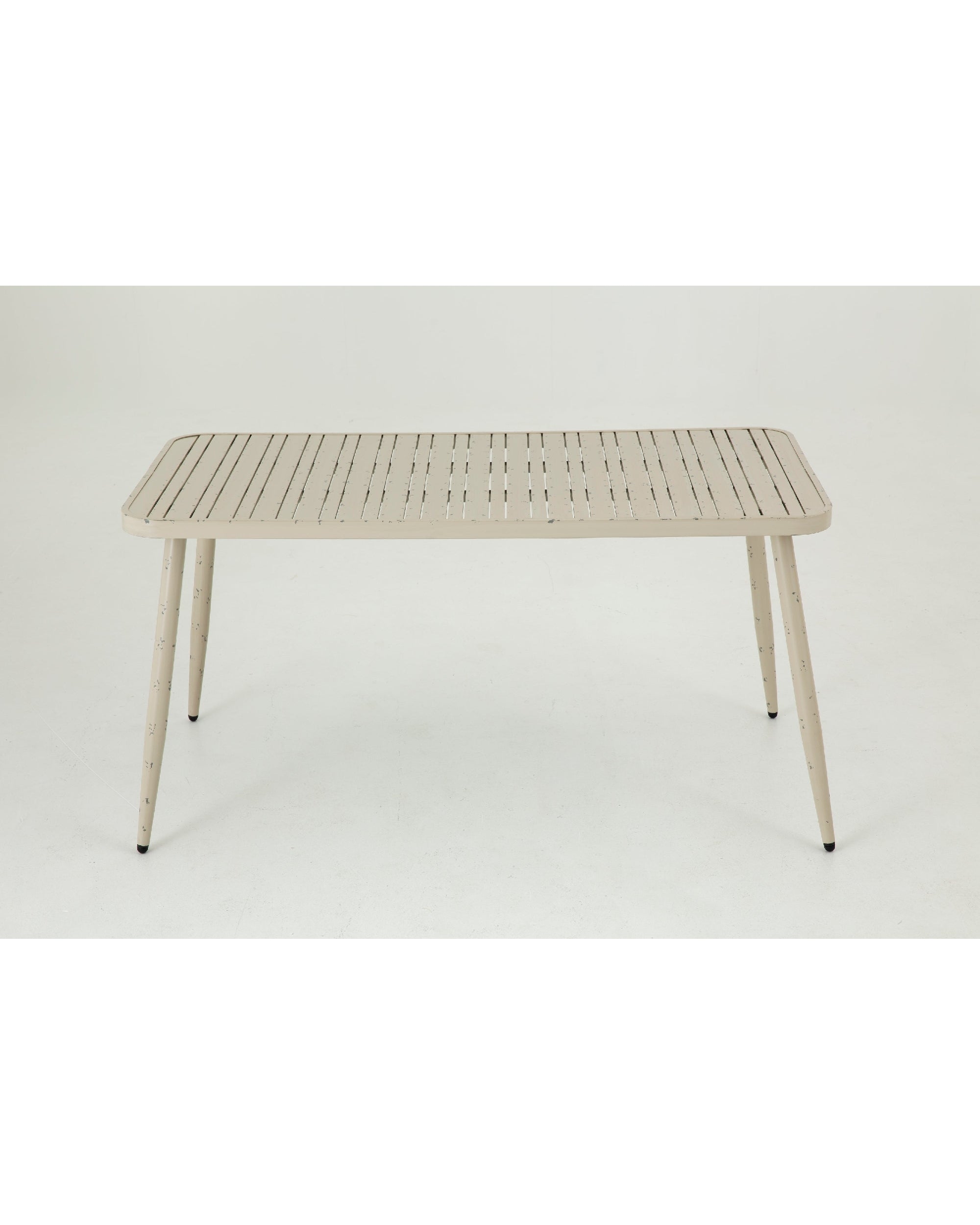 TABLE CLAIRE RETRO WHITE 150X75