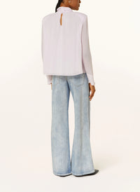Sheer Twist Blouse - Lilac