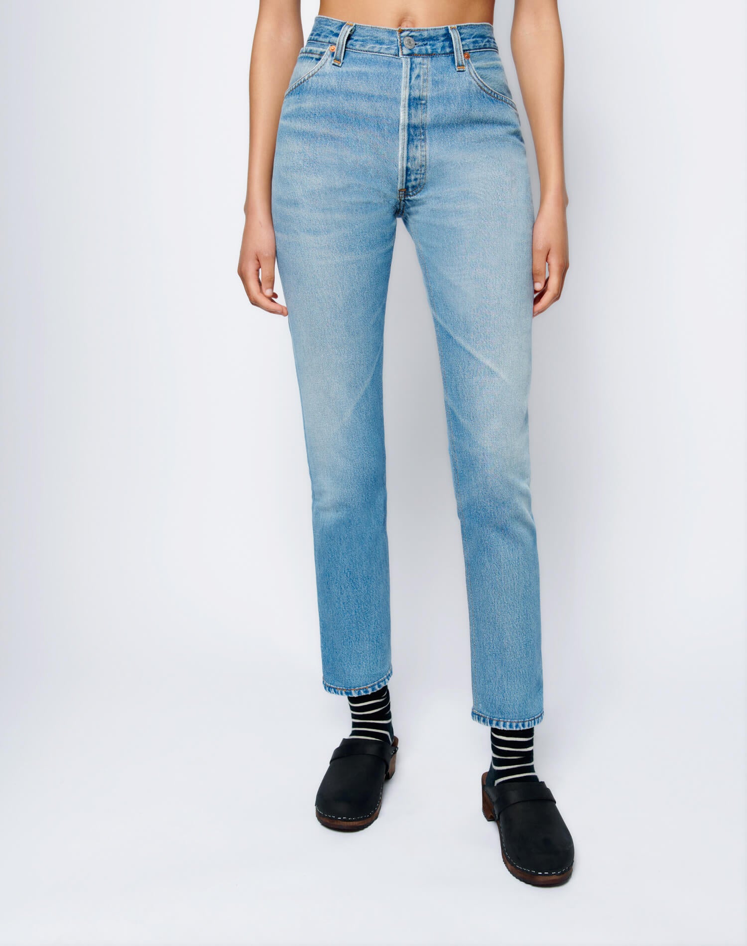 Jean skinny court - Indigo