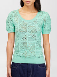 BASEPLUS_Afterglow Green TOP - Afterglow Green