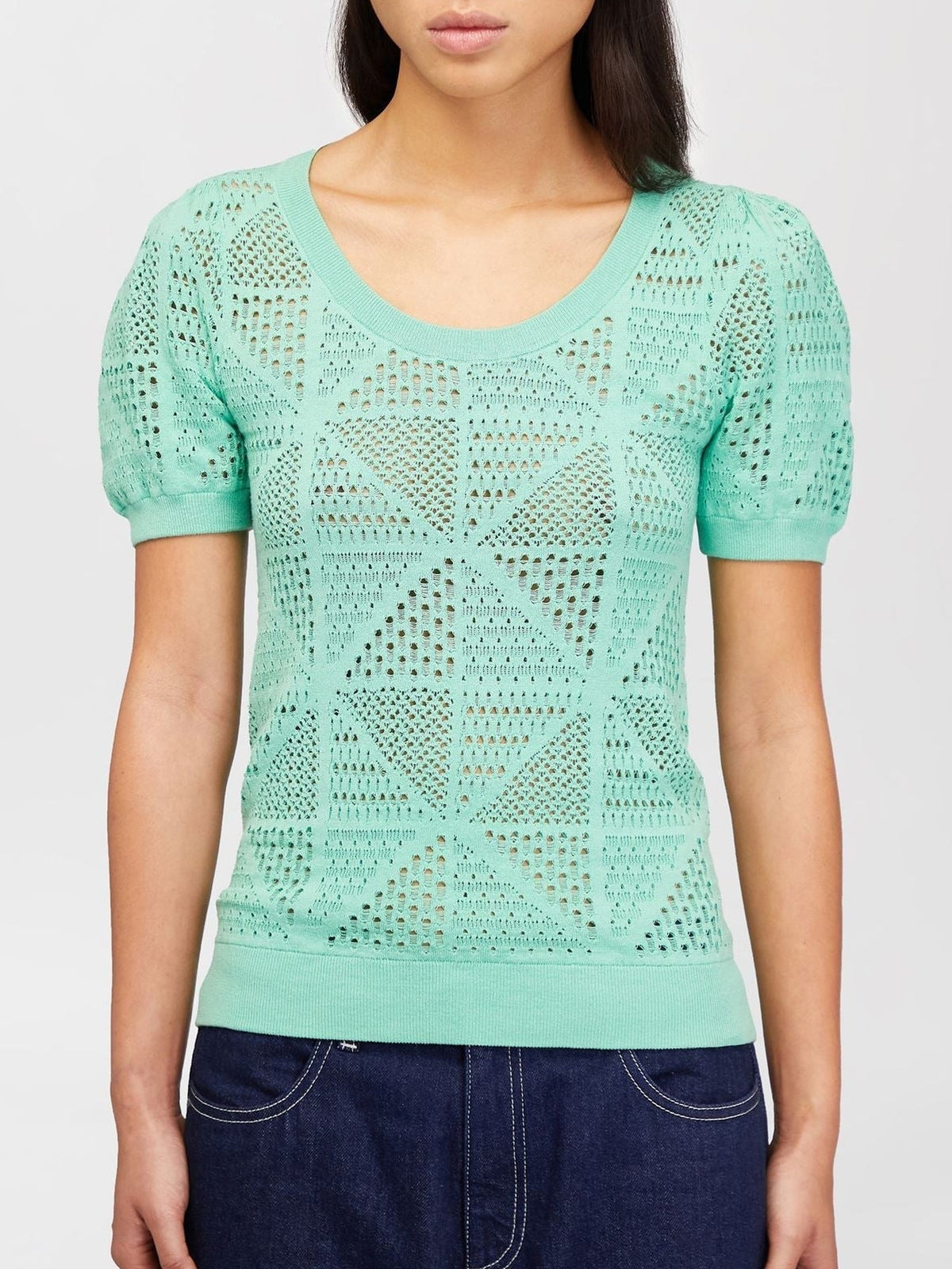 BASEPLUS_Afterglow Green TOP - Afterglow Green