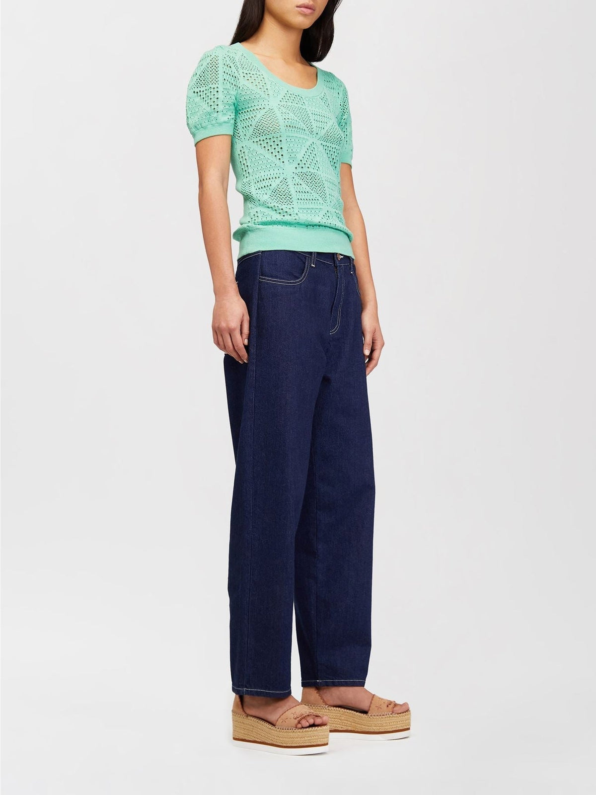BASEPLUS_Afterglow Green TOP - Afterglow Green