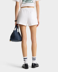Short Script avec logo - White