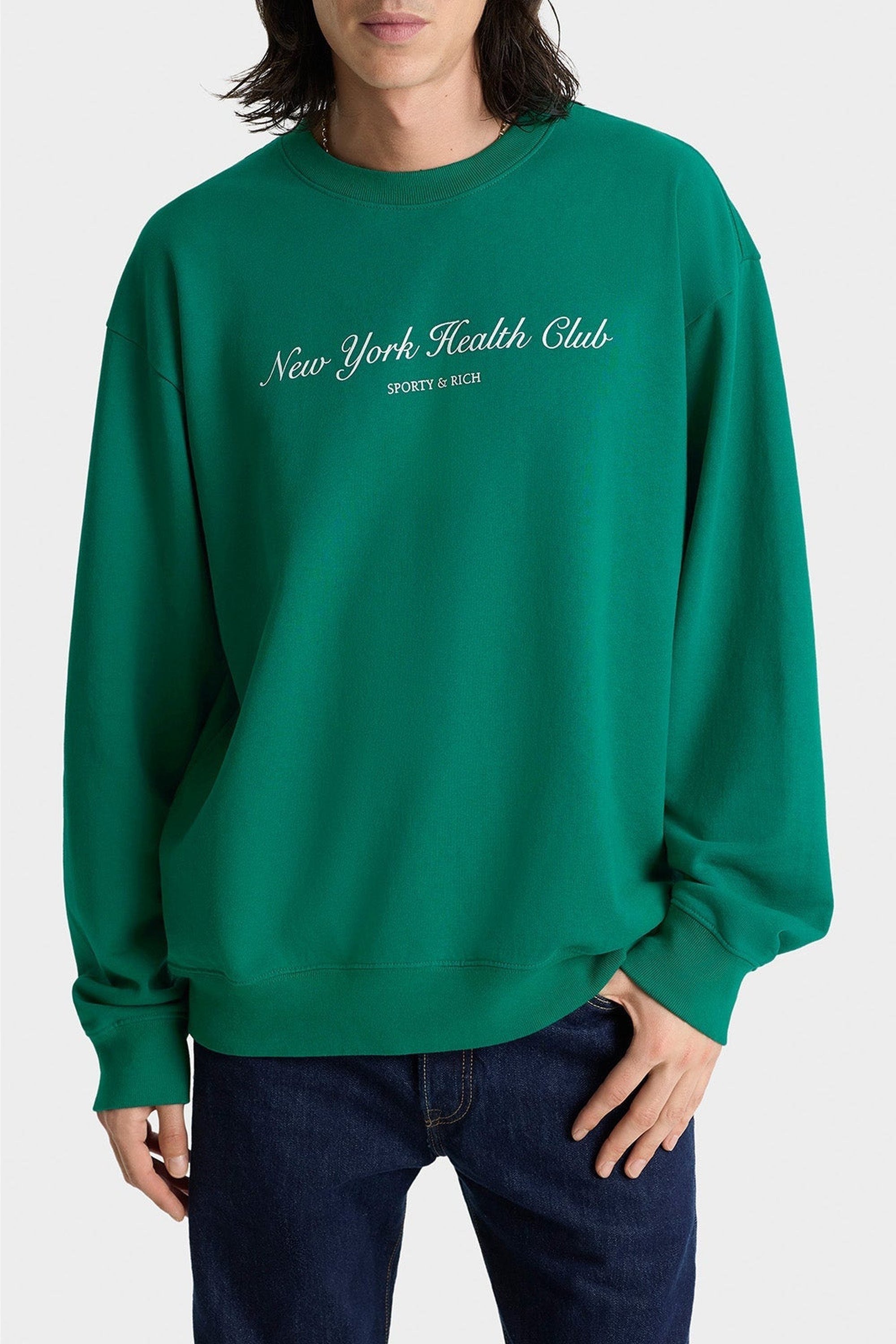 Sweatshirt NY Tennis Club imprimé - Alpine