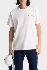 T-shirt Health Is Weal à impression - White