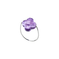 Bague Friandise en or blanc & Améthyste - Violet