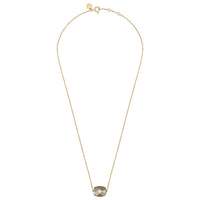 Collier Friandise en or jaune & Pyrite - Métal Doré