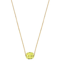 Yellow Gold & Quartz Friandise Necklace - Yellow