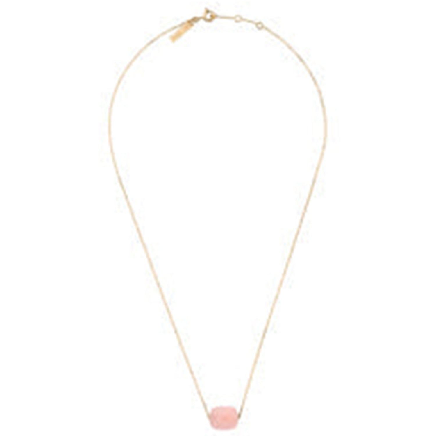 Collier Friandise en or jaune & Opale - Rose