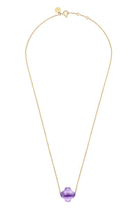 Collier Friandise en or jaune & Améthyste - Violet