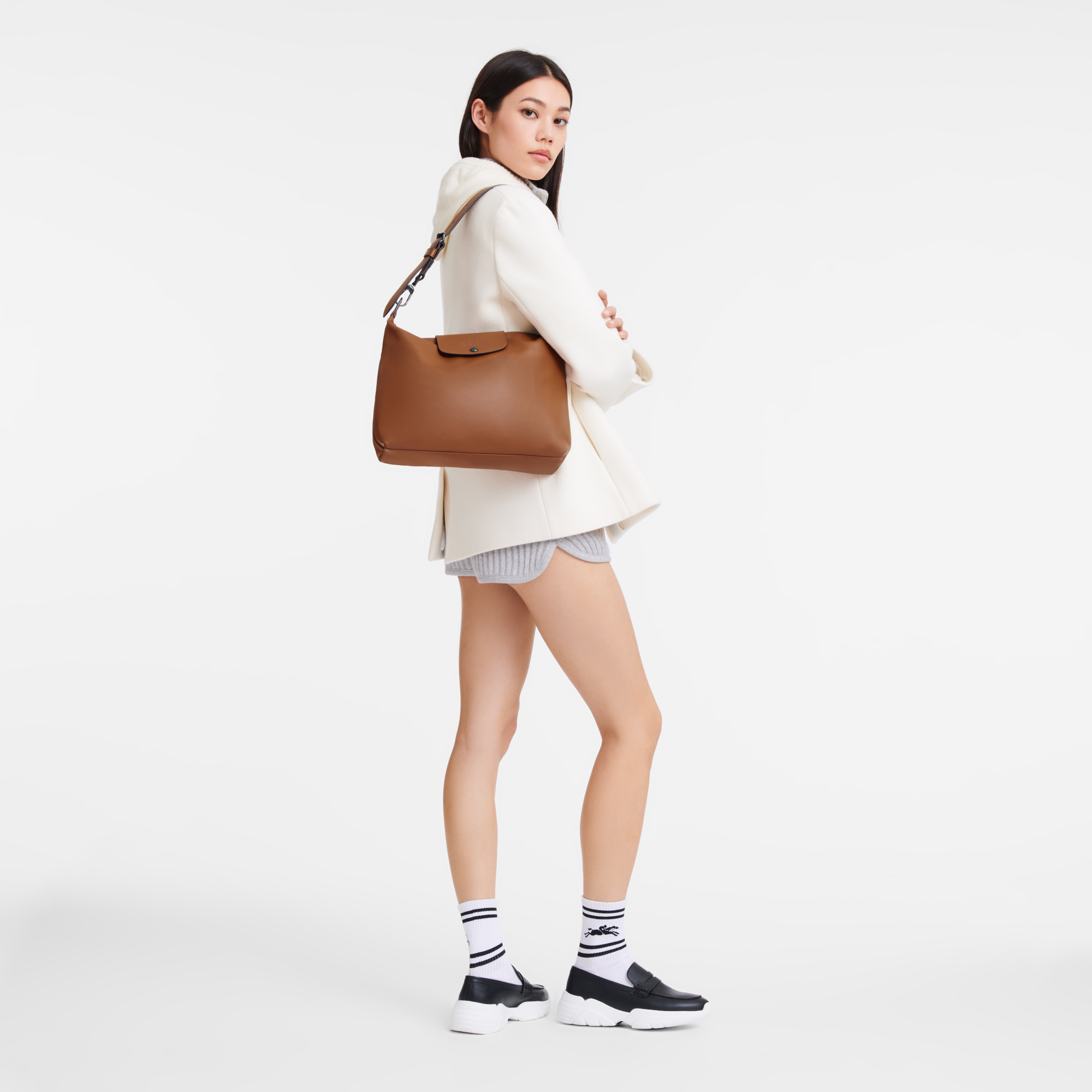 NEW_Cognac Sac epaule - Cognac