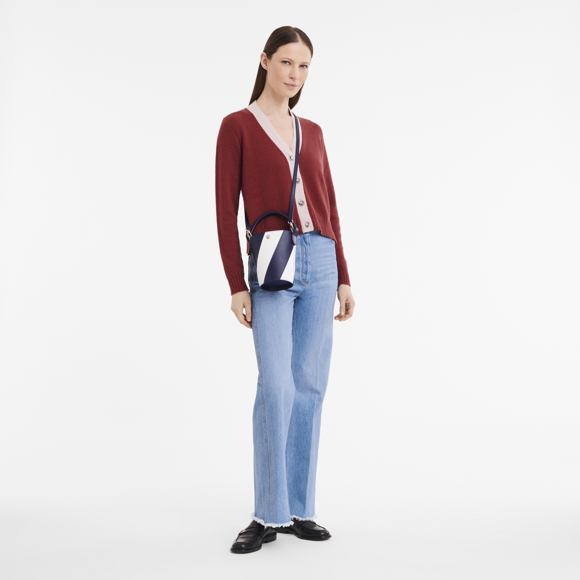 NEW_Navy/Blanc Sac a bandouliere - Navy/Blanc