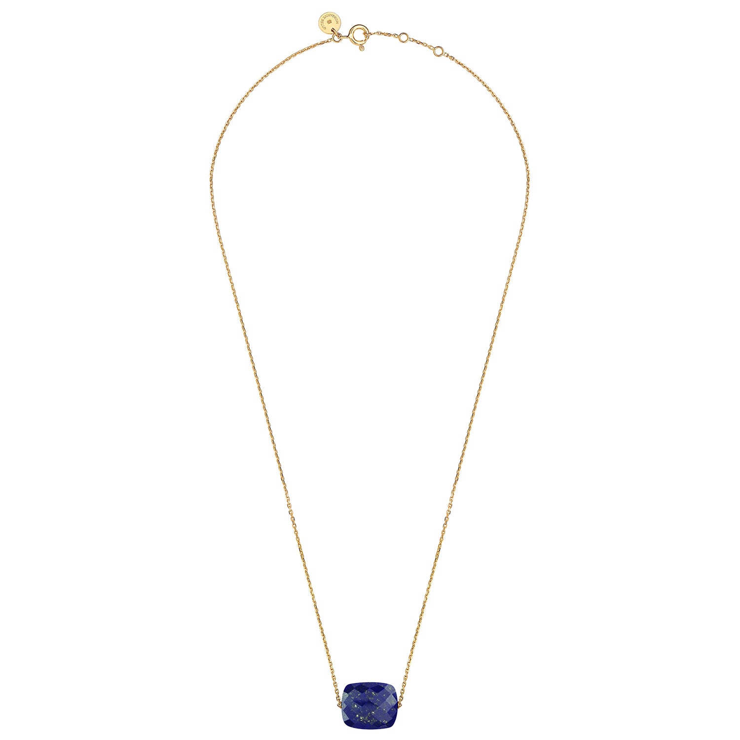 Friandise necklace in yellow gold & Lapis Lazuli - Blue