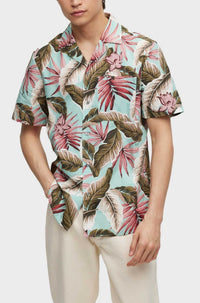 Chemise Ellino à manches courtes - Light & Pastel Pink