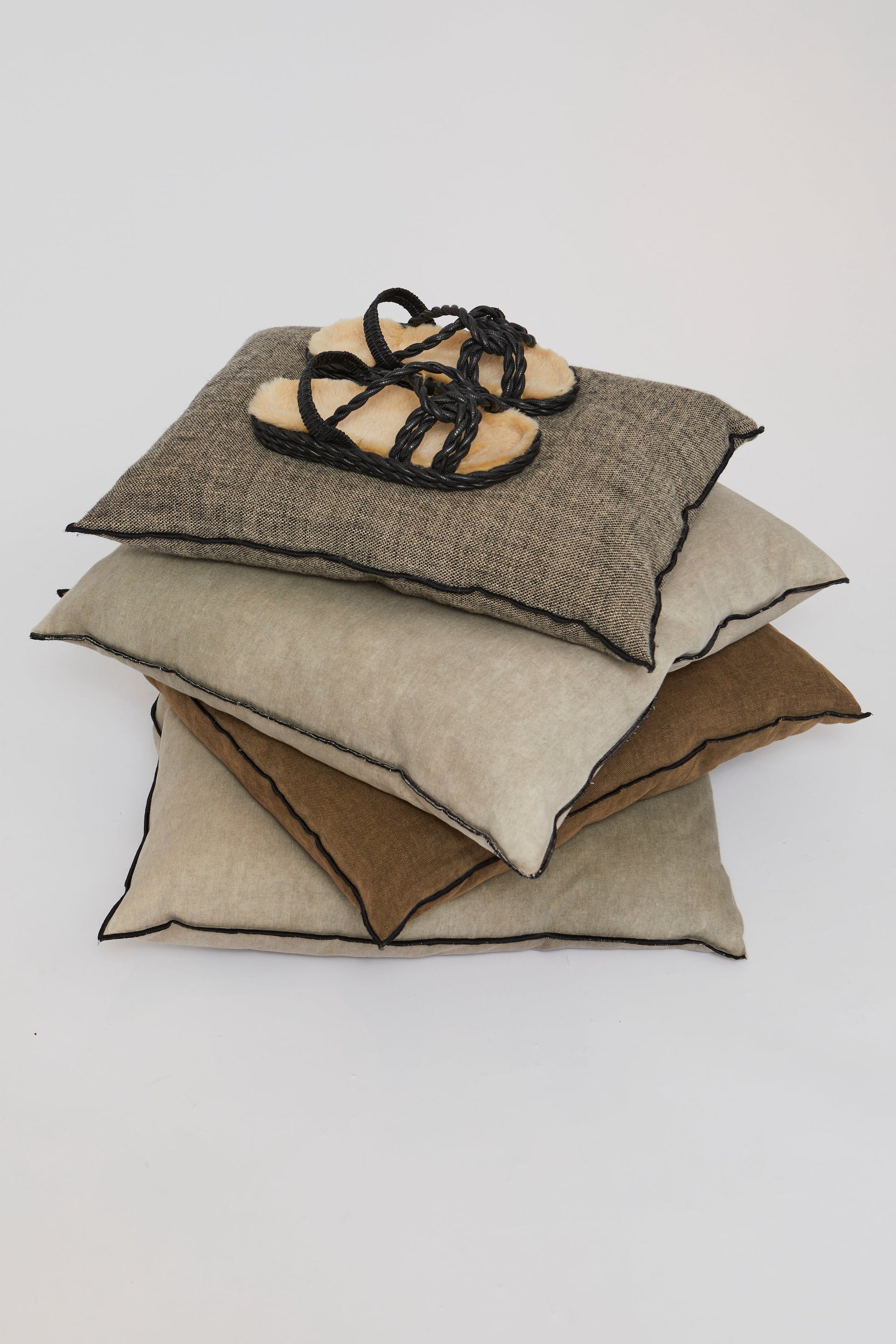 Sandales Milan Trotter en cuir - Black