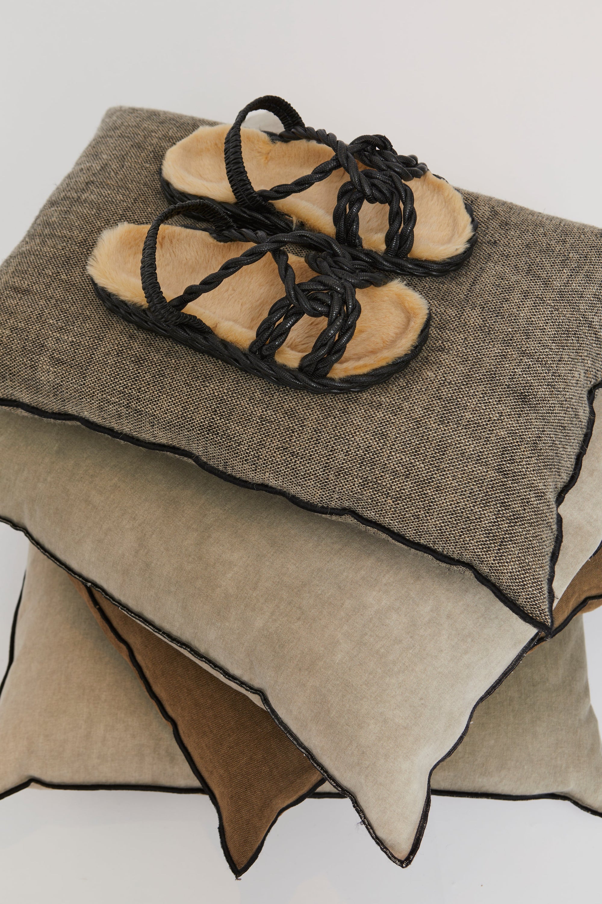 Sandales Milan Trotter en cuir - Black