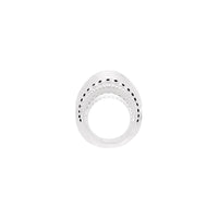 Bague Icône en cristal - Incolore