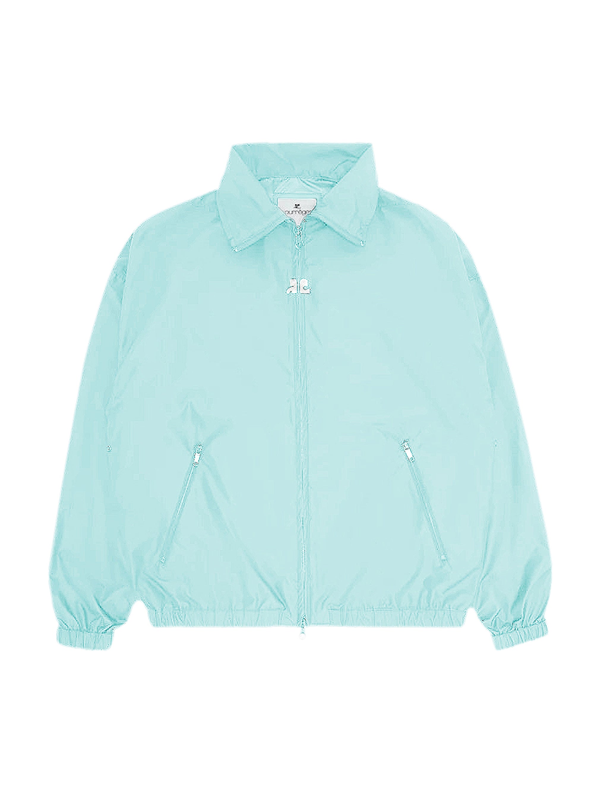 2pcs RELIQUAT 150€ / Veste track vintage en nylon - Turquese