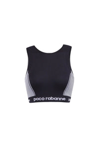 Brassière à encolure américaine - Black & White
