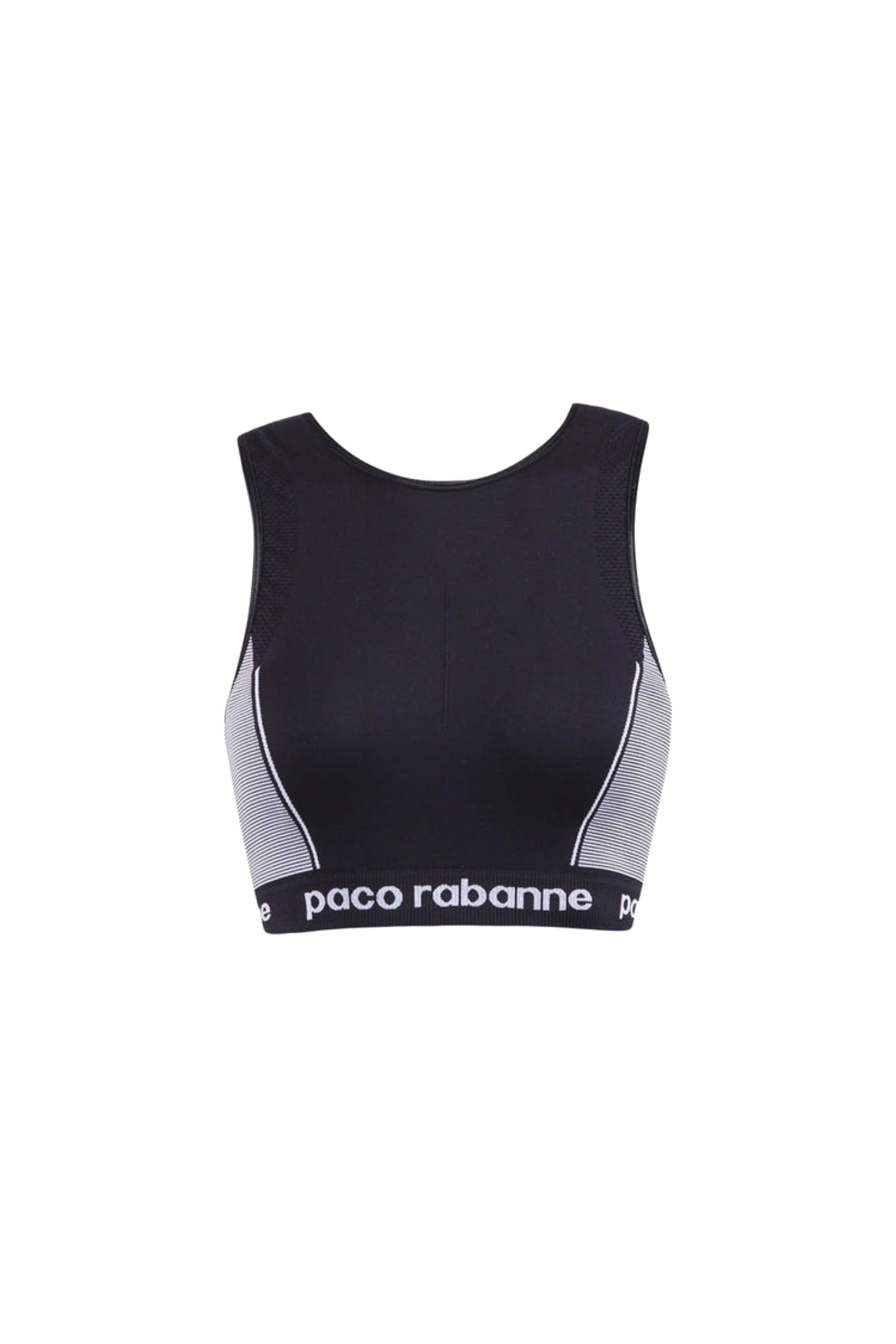 Brassière à encolure américaine - Black & White