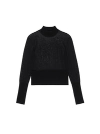 THE SLEEK SWEATERBLACK