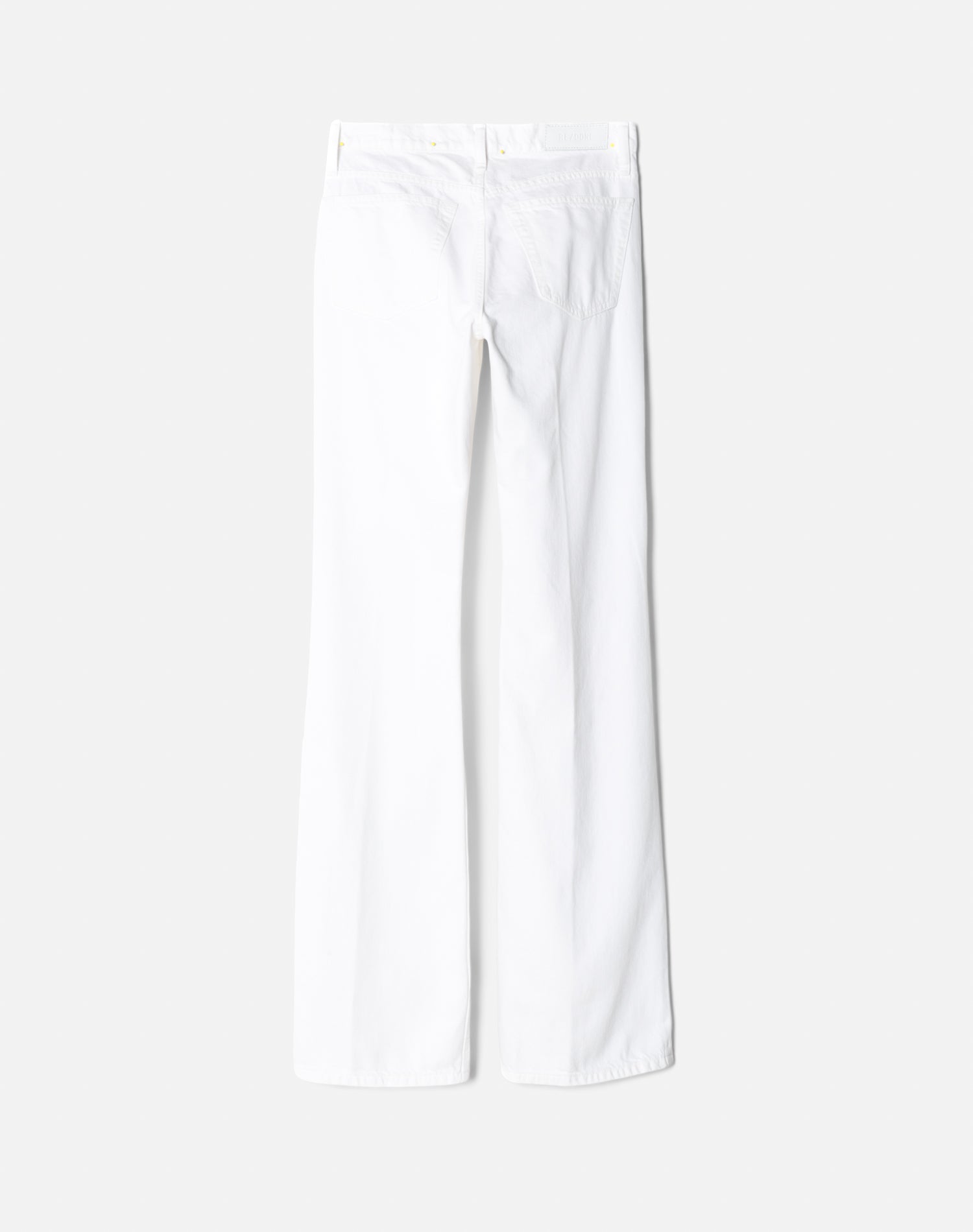 Jean flare Loose Boot - White
