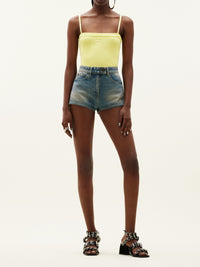 Short Hammer en denim - Dirty Medium Blue