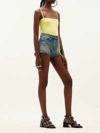 Short Hammer en denim - Dirty Medium Blue