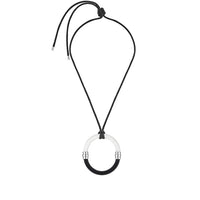 Pendentif 1927 cercle - Noir