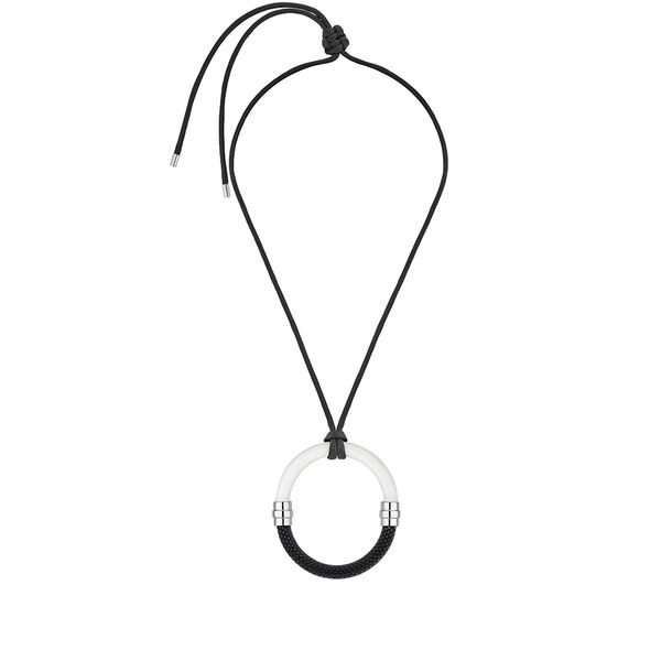 Pendentif 1927 cercle - Noir