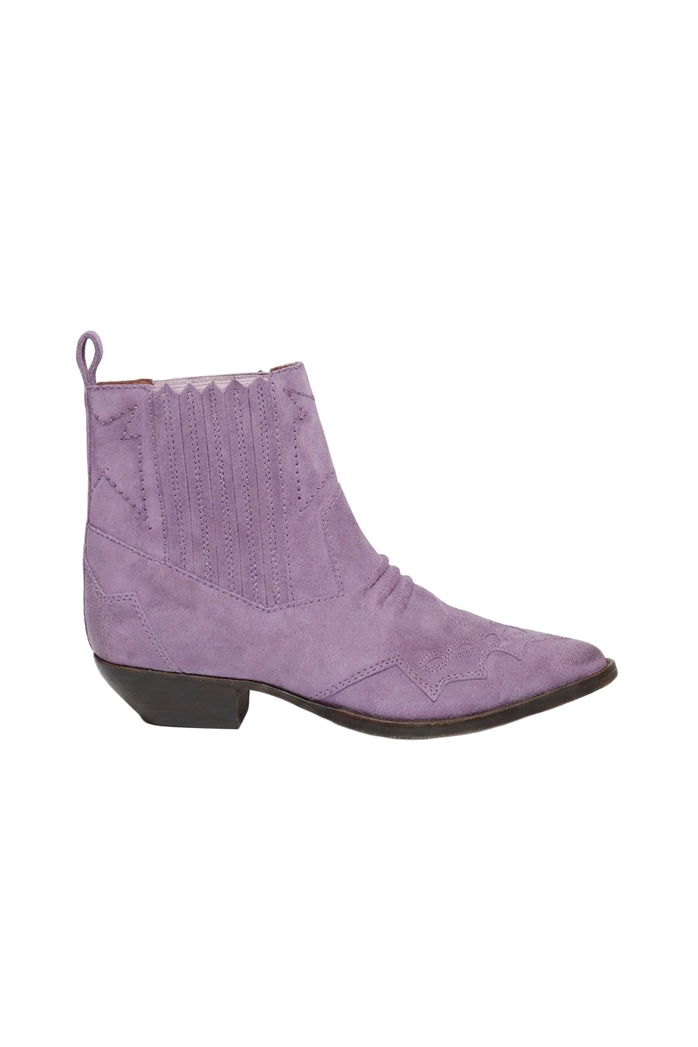Bottes Tucson en cuir - Lilas