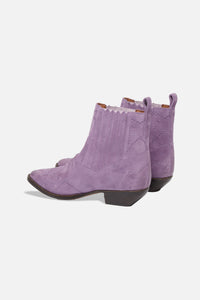 Bottes Tucson en cuir - Lilas