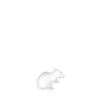 Sculpture Souris en cristal - Incolore