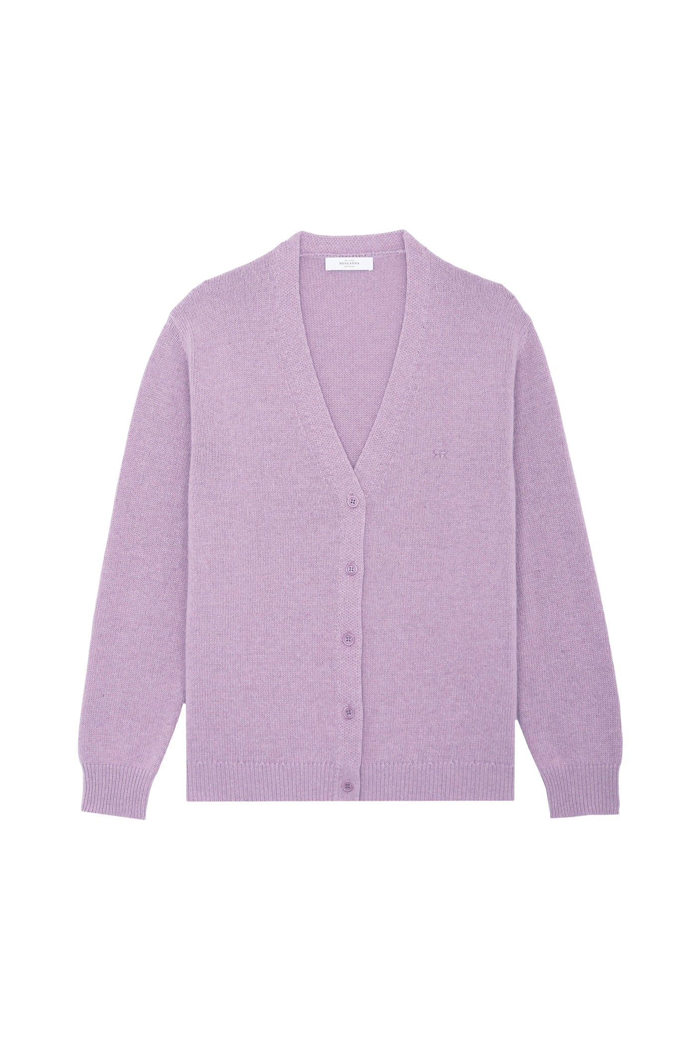 Gilet Chad classique en laine - Lilas