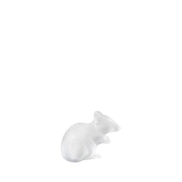 Sculpture Souris en cristal - Incolore