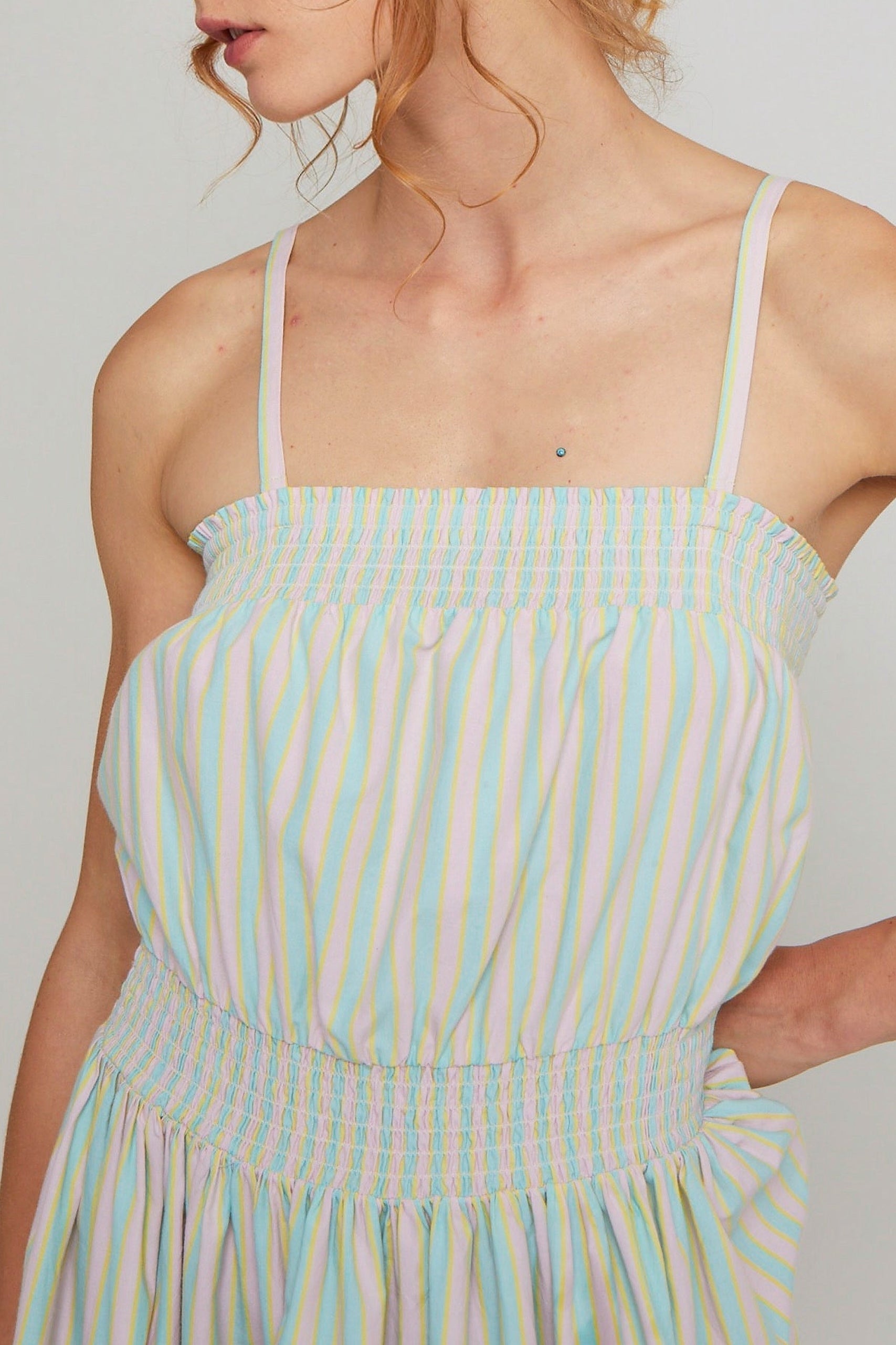 Robe Dance fluide - Blue