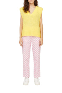 Pull Leon Dolce en laine - Soleil