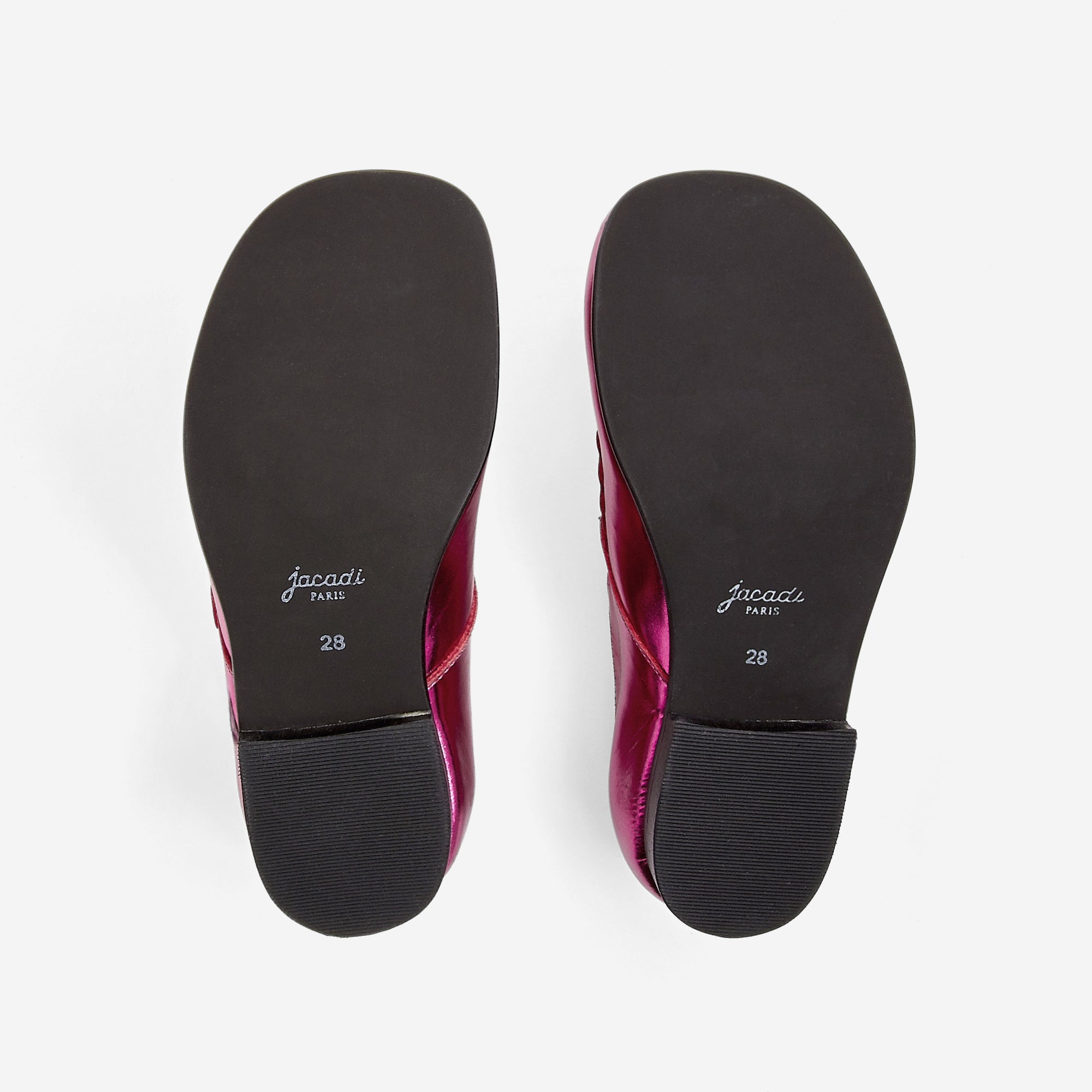 125 QTY / ROSE FUSCHIA CHAUSSURES CUIR EUGENIE
