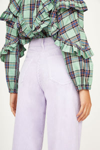 Pantalon Hall en velours - Lilas