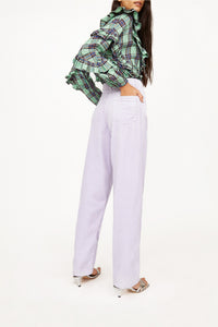 Pantalon Hall en velours - Lilas