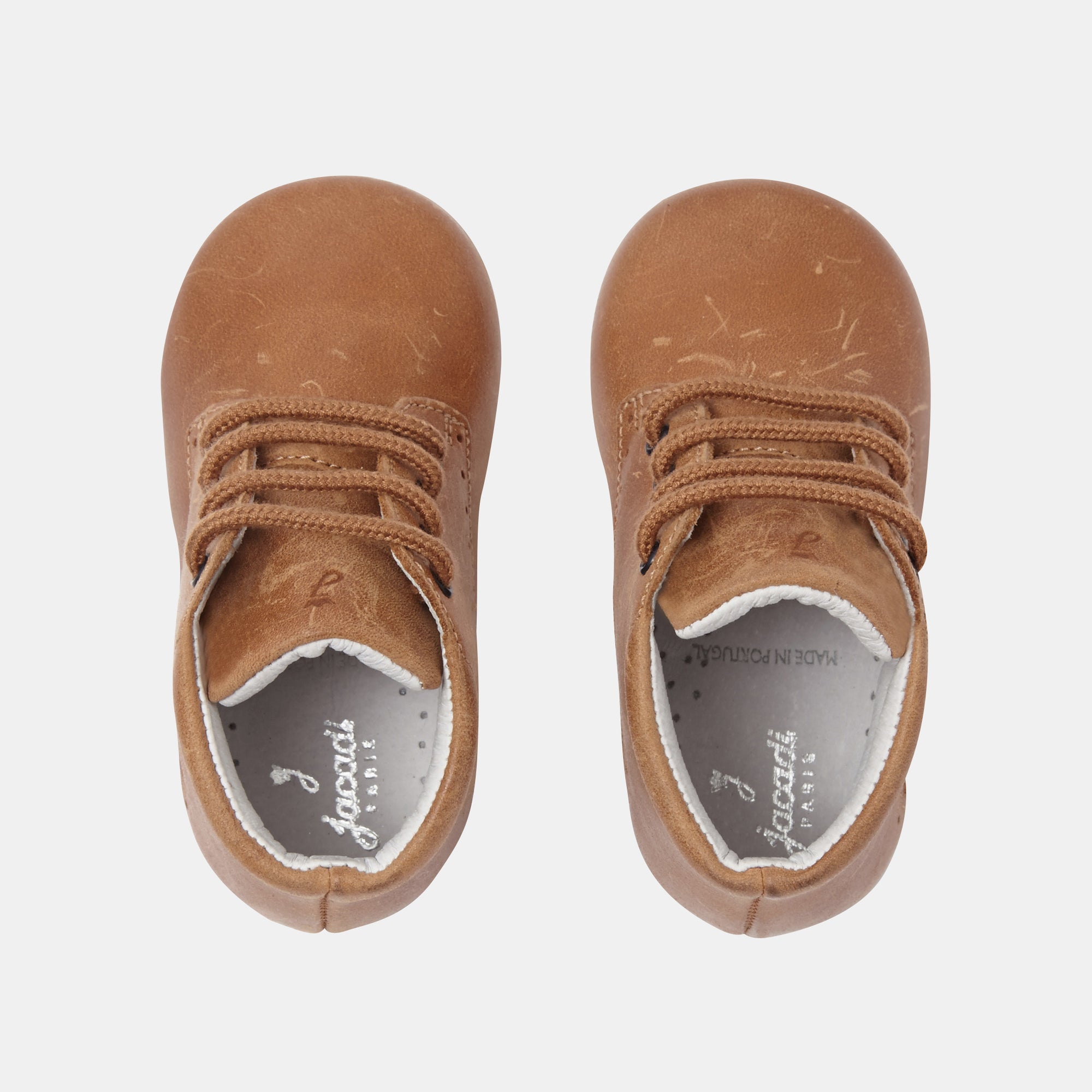 2 QTY / NATUREL CHAUSSURES CUIR FRIMOUSSE