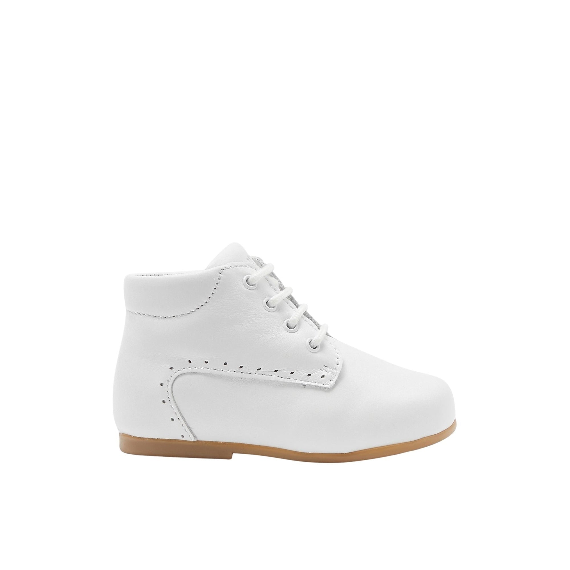 6 QTY / BLANC JACADI CHAUSSURES CUIR FRIMOUSSE