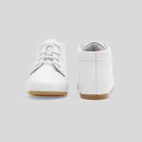 6 QTY / BLANC JACADI CHAUSSURES CUIR FRIMOUSSE