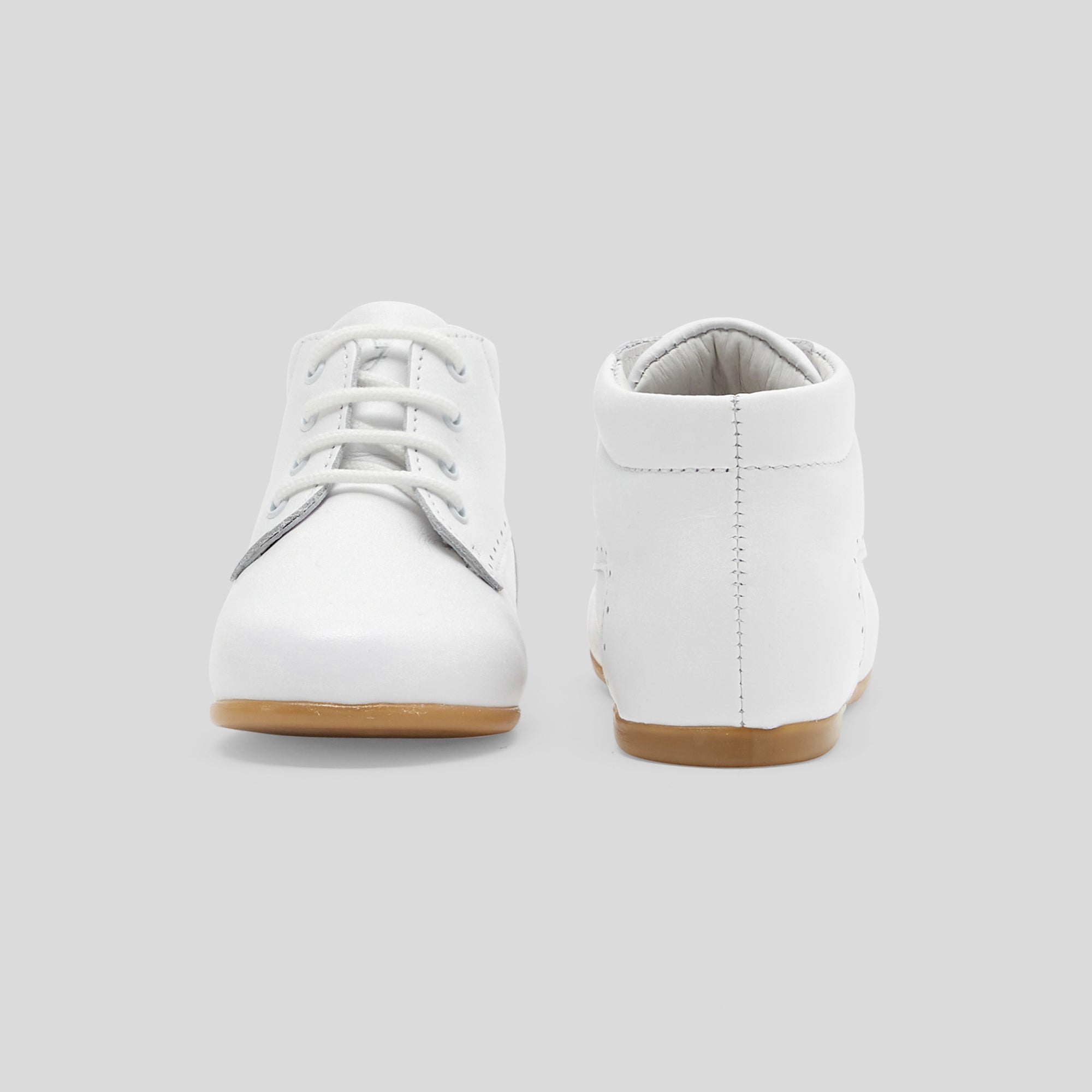 6 QTY / BLANC JACADI CHAUSSURES CUIR FRIMOUSSE